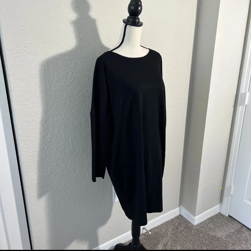 NWT Bryn Walker Black Oversized Lagenlook - Picture 4 of 8